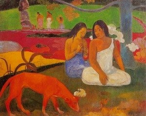 Paul Gauguin - Arearea Aka Joyousness