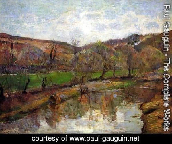 Paul Gauguin - Aven Valley  Upstream Of Pont Aven