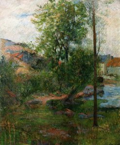 Landscape, Farmhouse in Arles