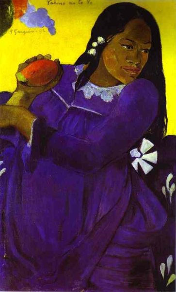 Woman with Mango