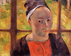 Portrait of a Woman (Marie Lagadu) 1888