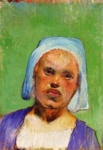 Head of a Breton (Marie Louarn)