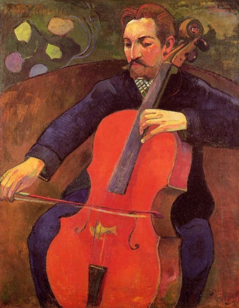 The Cellist Aka Portrait Of Fritz Scheklud