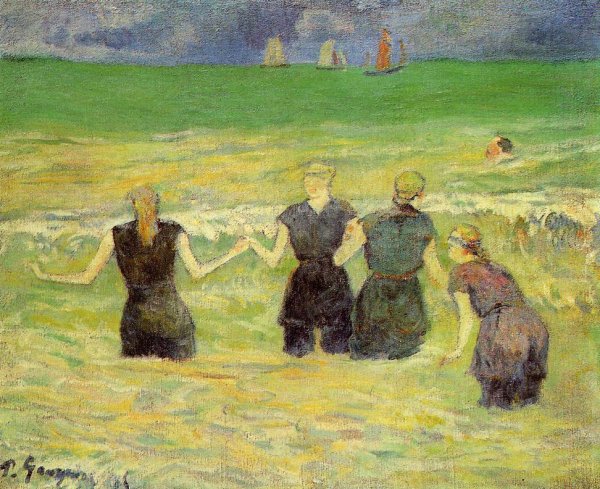 Women Bathing  Dieppe