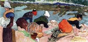 Washerwomen at Arles