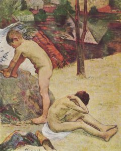 Bathers Breton boy