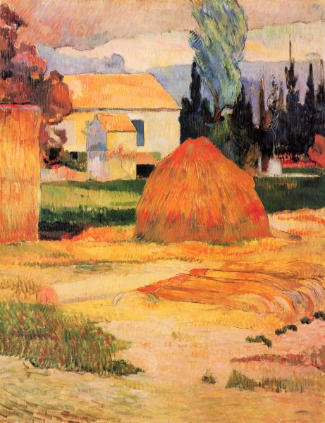 Haystack, near Arles