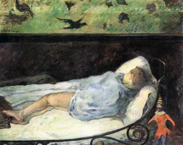 Sleeping Boy (Emile Gauguin)